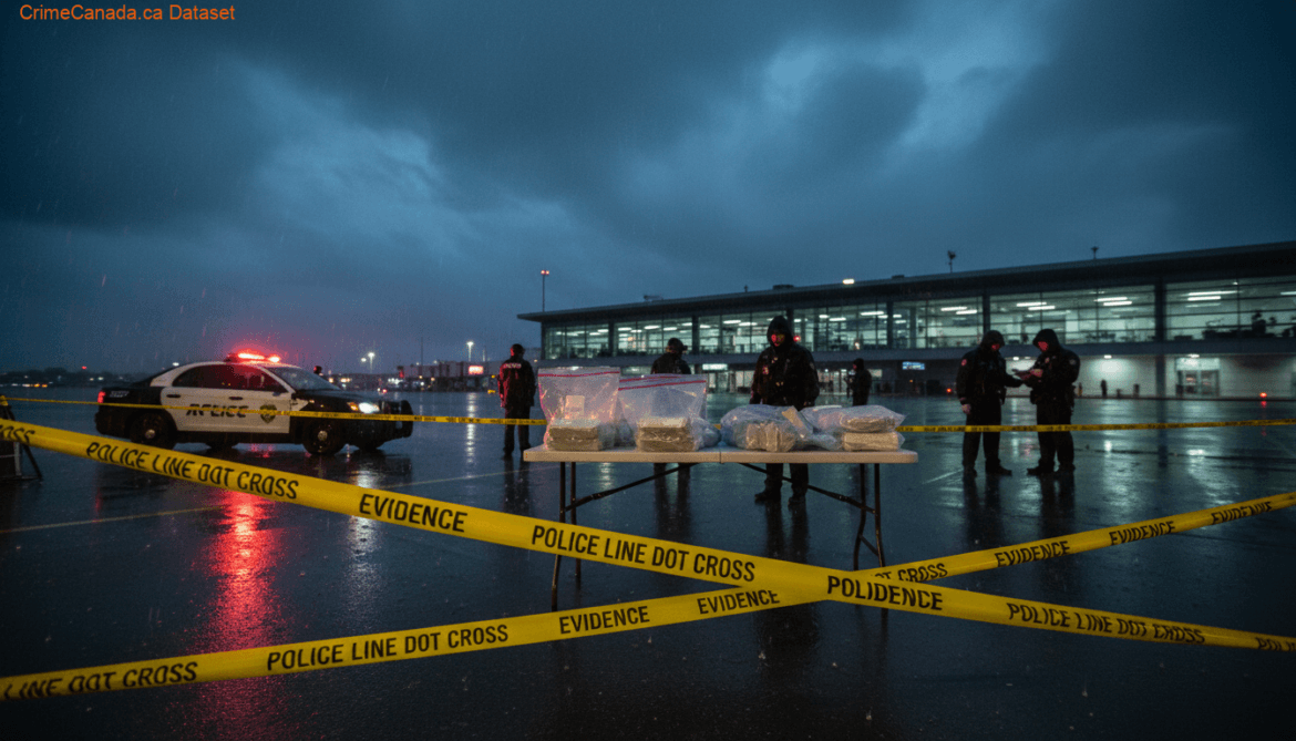 Drug seizure at Vancouver International Airport
