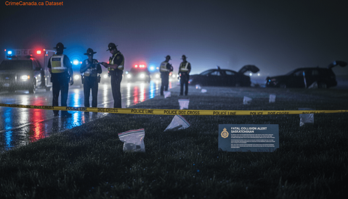 Saskatchewan RCMP alert on fatal road collisions