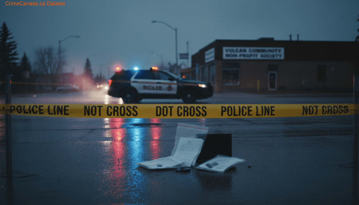 Fraud investigation in Vulcan, Alberta, involving a non-profit organization