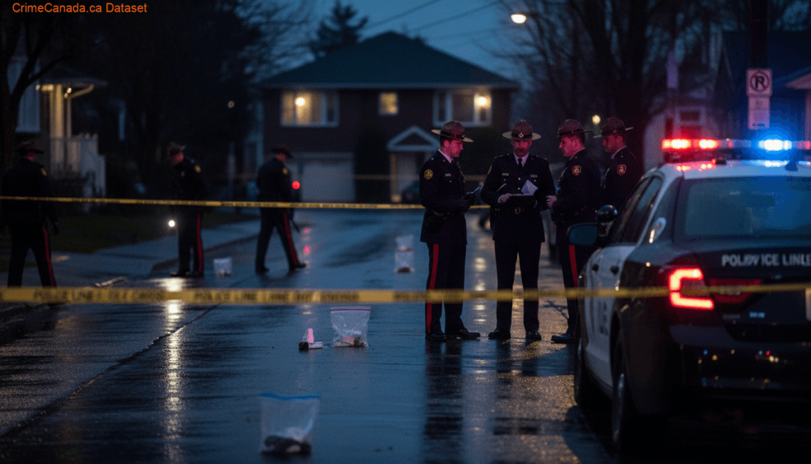 Investigation scene in Antigonish County