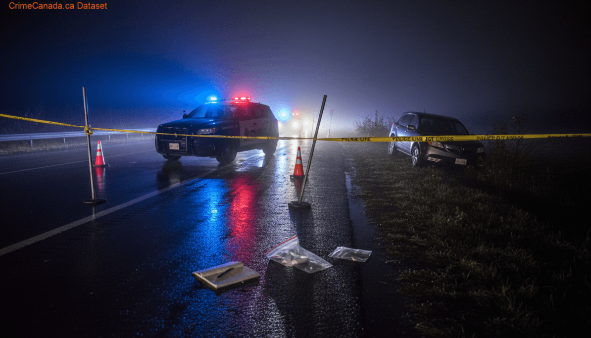 Impaired driving incident in Elderbank, Nova Scotia
