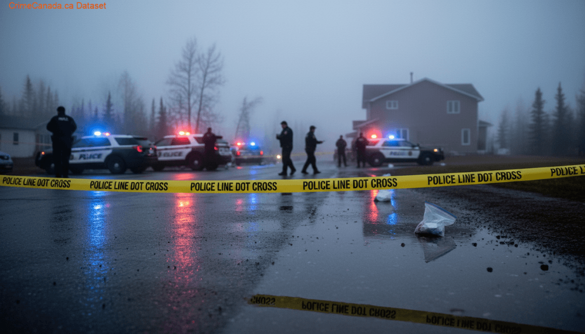 RCMP investigation in La Ronge shooting incident.