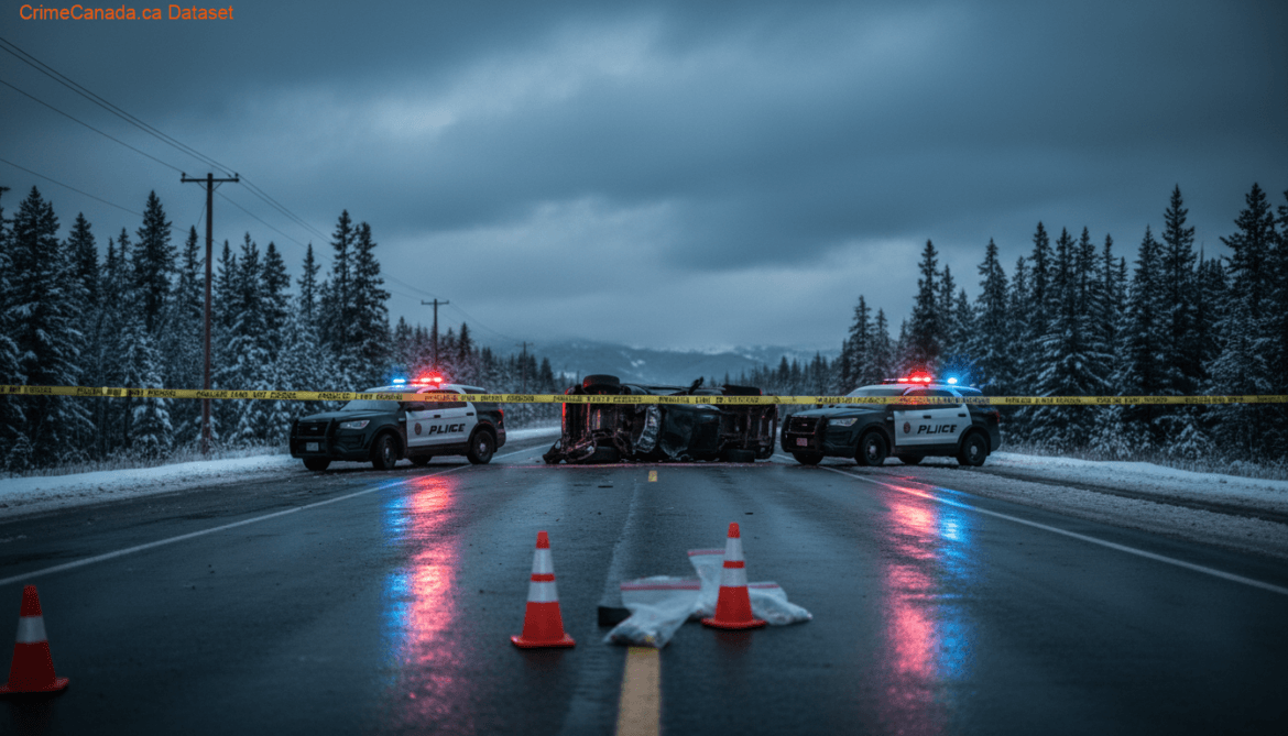 Highway 29 road closure due to collision in St. Paul, Alberta
