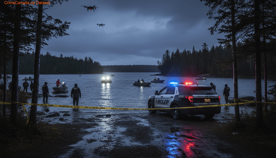 Search for missing youth in Nutimik Lake, Manitoba