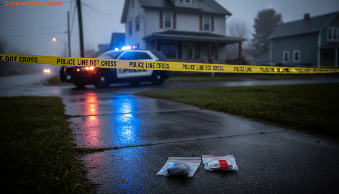 RCMP investigation in Blacks Harbour following homicide charges.
