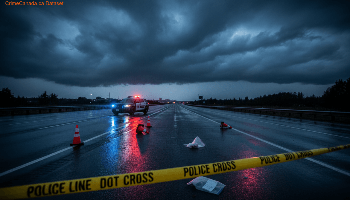 Police stop for speeding on Route 430, Newfoundland and Labrador